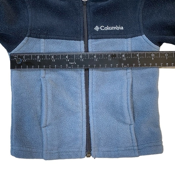 Columbia‎ Baby 6-12 Months Black and Gray Sportswear Full Zip Fleece Jacket - Picture 5 of 8
